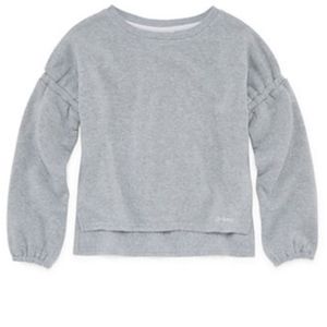 NWT Obsess Girls Round Neck Long Sleeve Sweatshirt